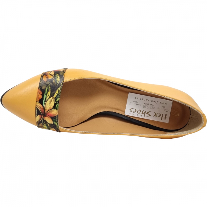 Pantofi Damă Eleganți Din Piele Naturală 16017 [2]