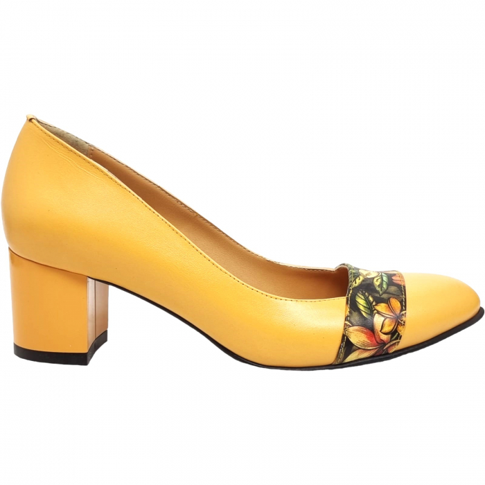 Pantofi Damă Eleganți Din Piele Naturală 16017 [3]