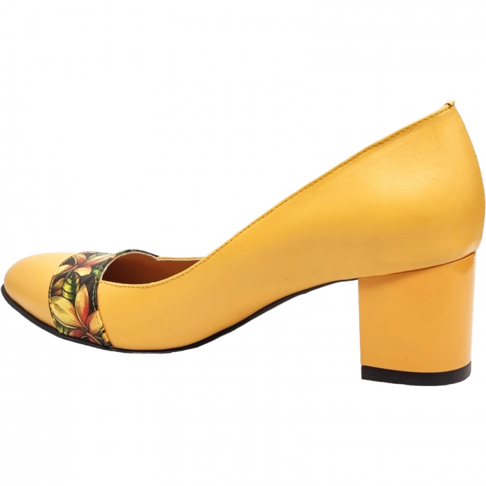 Pantofi Damă Eleganți Din Piele Naturală 16017 [5]