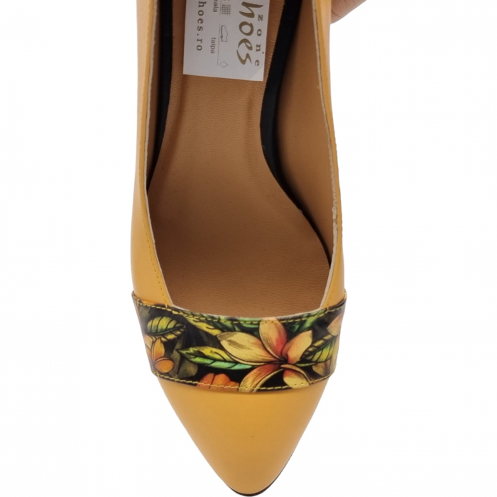 Pantofi Damă Eleganți Din Piele Naturală 16017 [6]