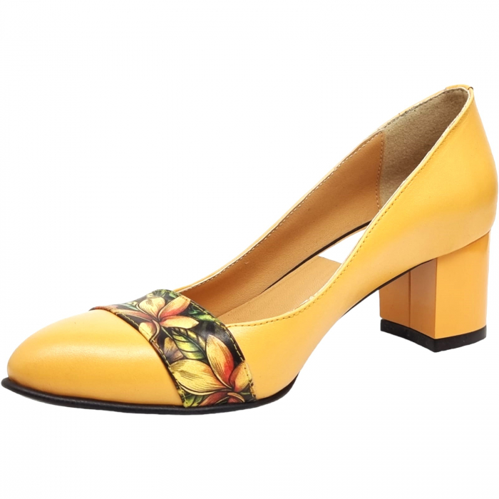 Pantofi Damă Eleganți Din Piele Naturală 16017 [7]