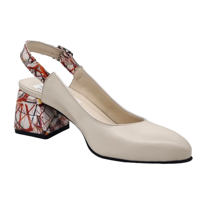 Pantofi Damă Eleganți Din Piele Naturală 16018 [7]