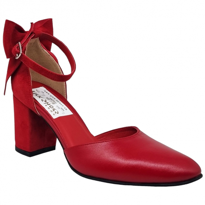Pantofi Damă Eleganți Din Piele Naturală 16002 [2]