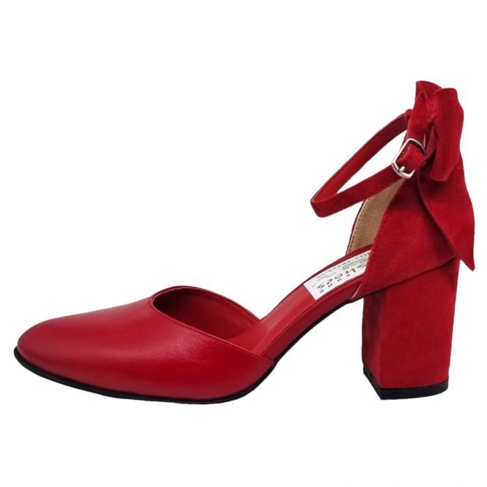 Pantofi Damă Eleganți Din Piele Naturală 16002 [4]