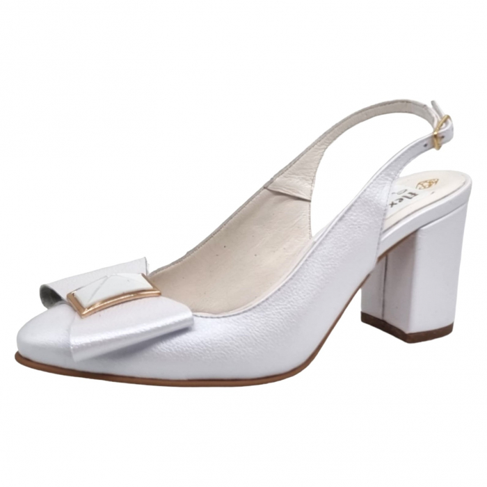 Pantofi Damă Eleganți Din Piele Naturală 16027 [2]