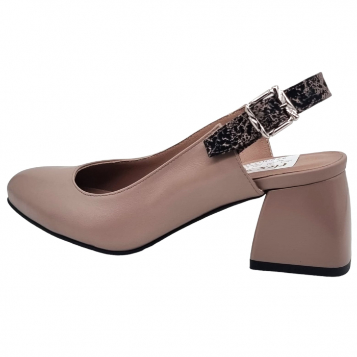 Pantofi Damă Eleganți Din Piele Naturală 16003 [2]