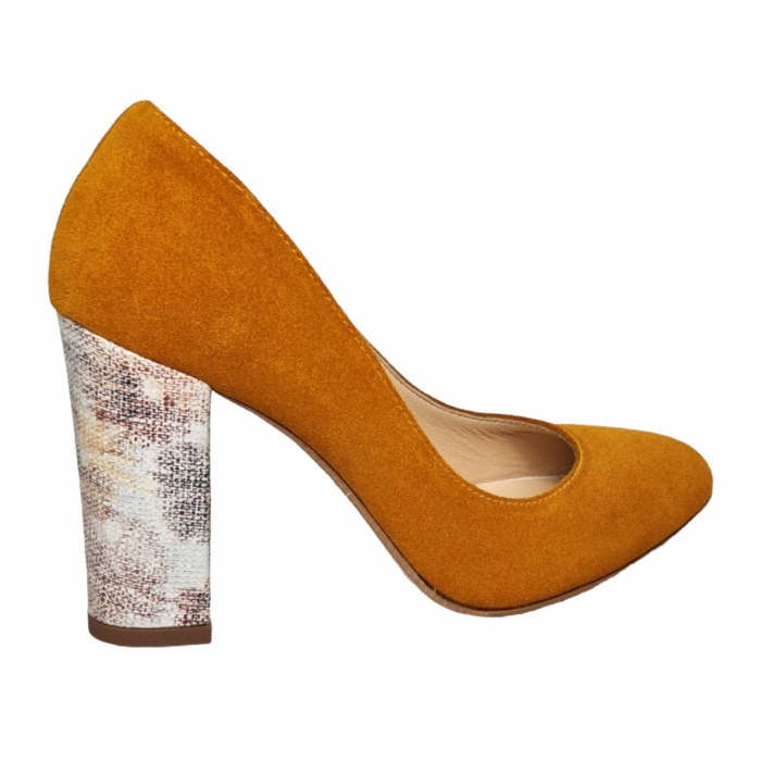 Pantofi Damă Eleganți Din Piele Naturală 16034 [3]
