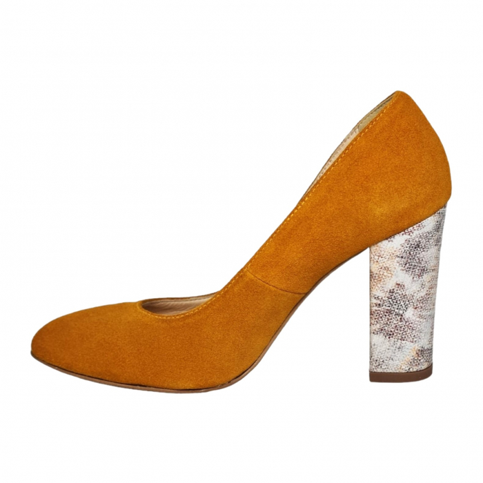 Pantofi Damă Eleganți Din Piele Naturală 16034 [2]