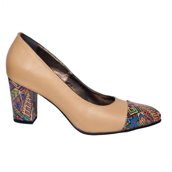 Pantofi Damă Eleganți Din Piele Naturală 16038 [5]
