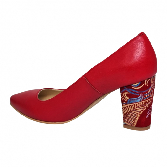Pantofi Damă Eleganți Din Piele Naturală 16038 [2]