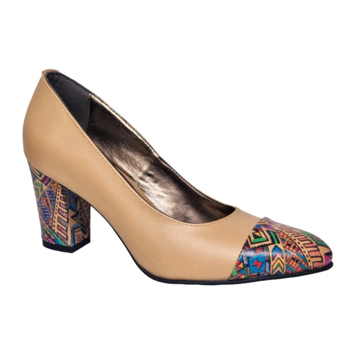 Pantofi Damă Eleganți Din Piele Naturală 16038 [4]