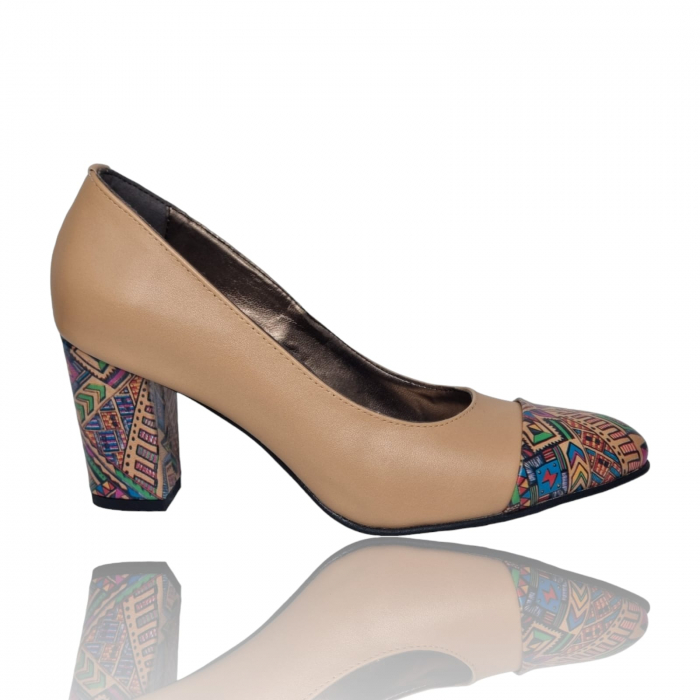 Pantofi Damă Eleganți Din Piele Naturală 16038 [3]