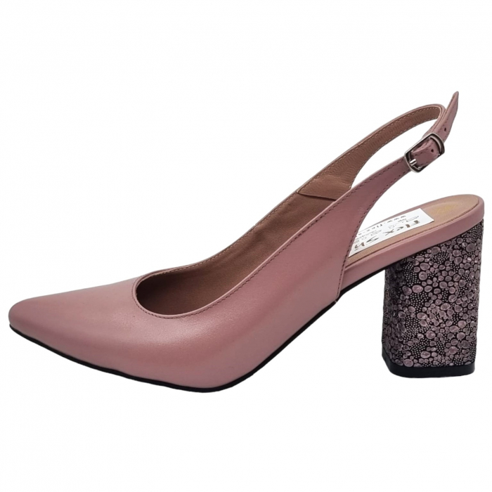 Pantofi Damă Eleganți Din Piele Naturală 16004 [2]