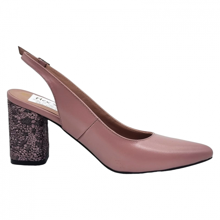 Pantofi Damă Eleganți Din Piele Naturală 16004 [3]