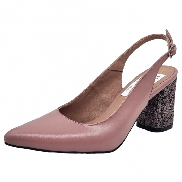 Pantofi Damă Eleganți Din Piele Naturală 16004 [5]