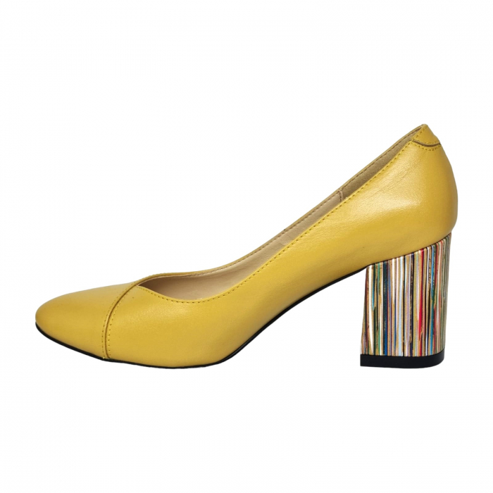 Pantofi Damă Eleganți Din Piele Naturală 16040 [4]