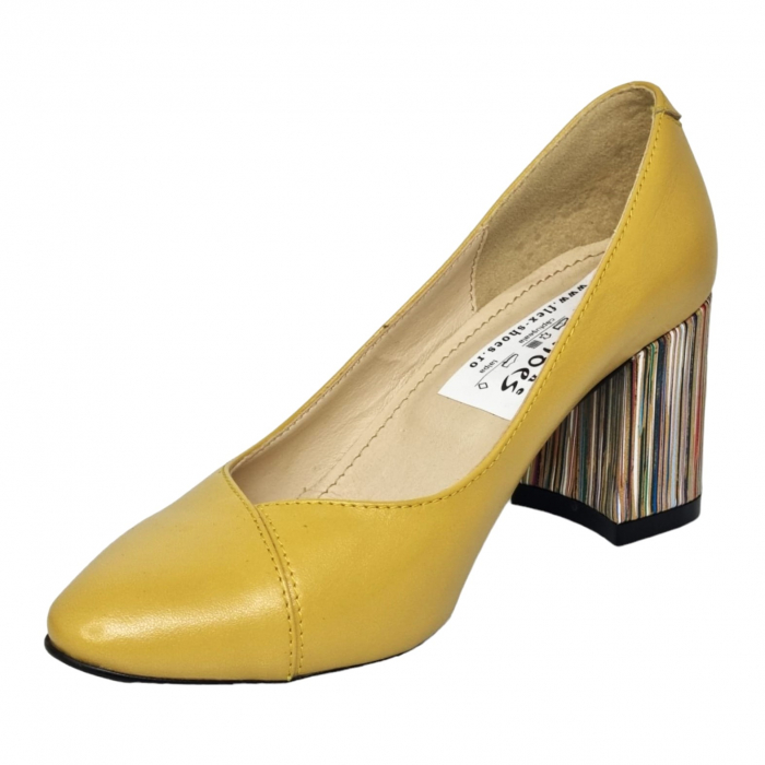 Pantofi Damă Eleganți Din Piele Naturală 16040 [5]
