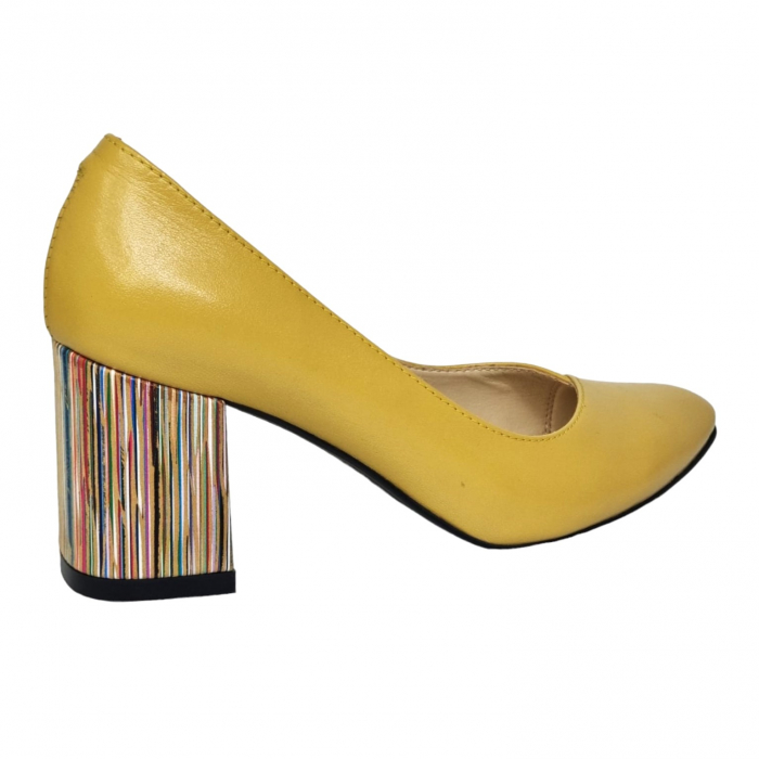 Pantofi Damă Eleganți Din Piele Naturală 16040 [7]