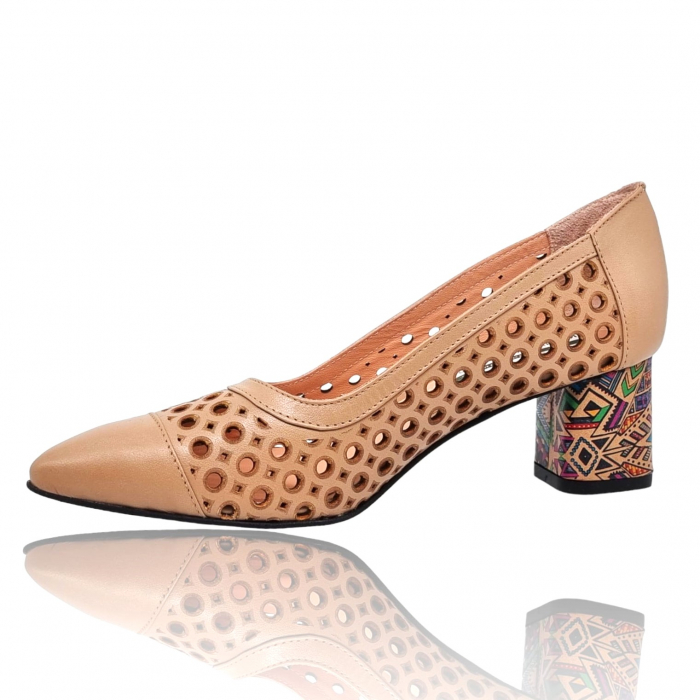 Pantofi Damă Eleganți Din Piele Naturală 16054 [2]