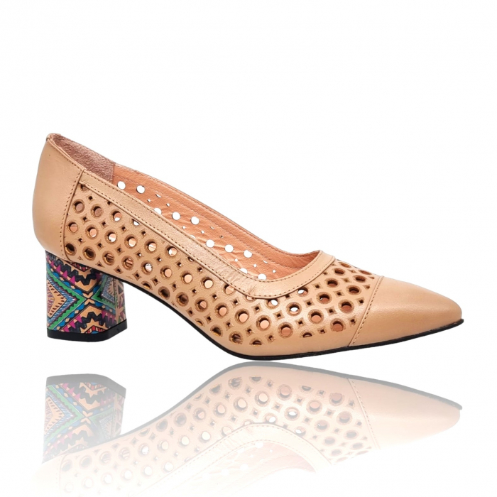 Pantofi Damă Eleganți Din Piele Naturală 16054 [3]