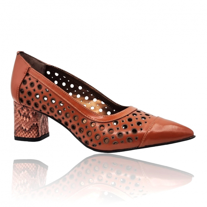 Pantofi Damă Eleganți Din Piele Naturală 16057 [2]
