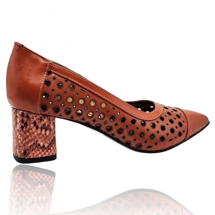 Pantofi Damă Eleganți Din Piele Naturală 16057 [5]