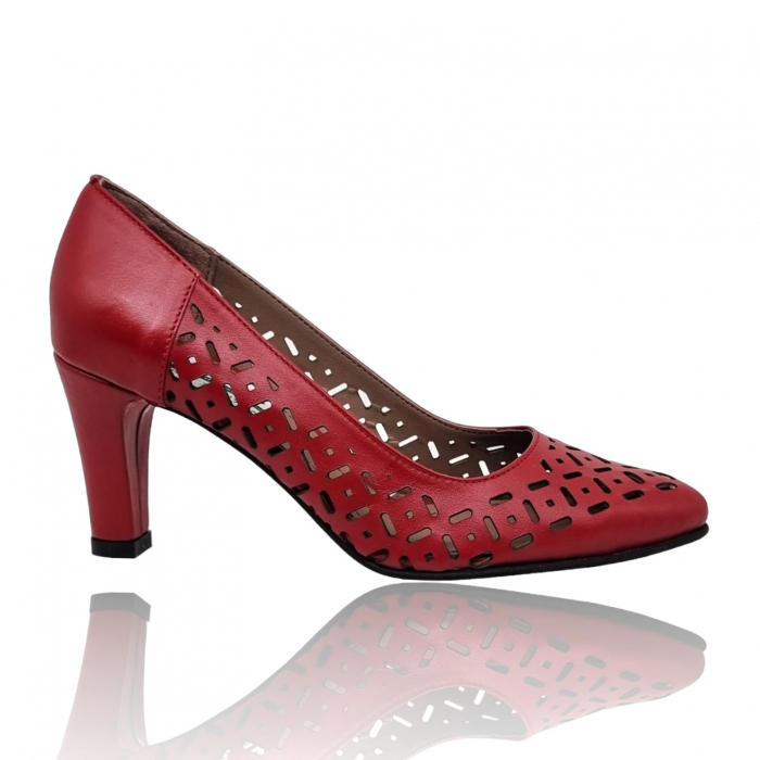 Pantofi Damă Eleganți Din Piele Naturală 16064 [4]