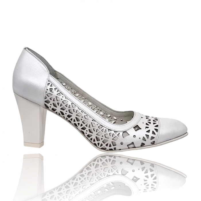 Pantofi Damă Eleganți Din Piele Naturală 16074 [4]