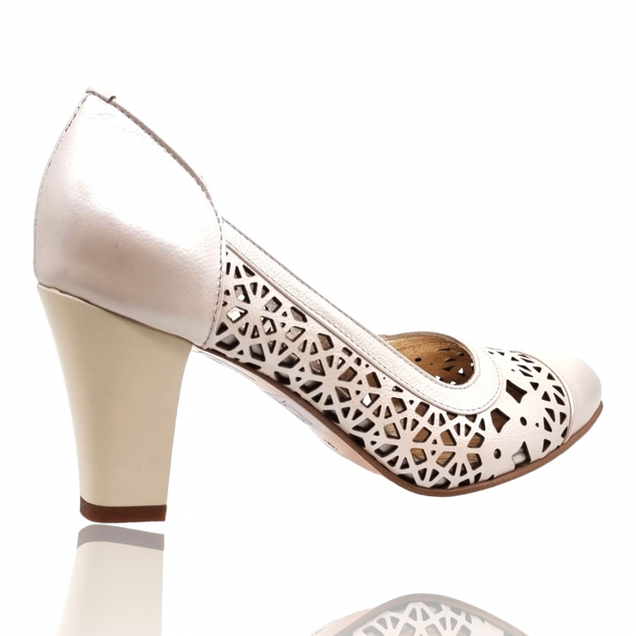 Pantofi Damă Eleganți Din Piele Naturală 16079 [4]