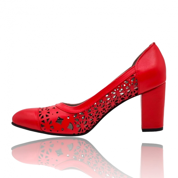 Pantofi Damă Eleganți Din Piele Naturală 16081 [2]