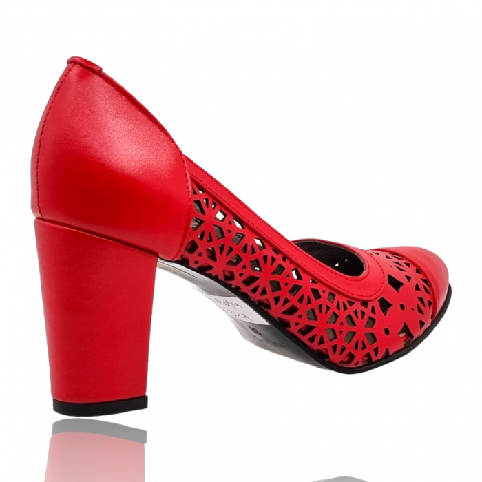 Pantofi Damă Eleganți Din Piele Naturală 16081 [4]