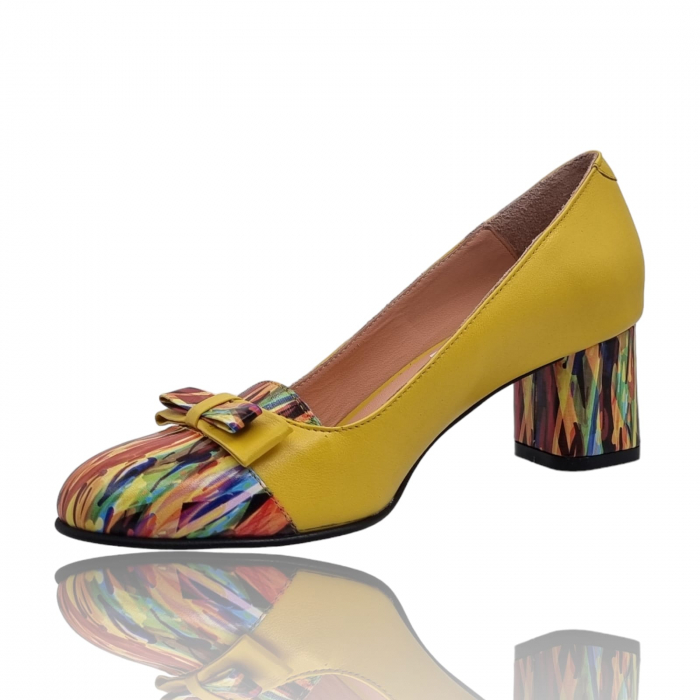 Pantofi Damă Eleganți Din Piele Naturală 16194 [4]