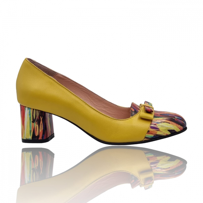 Pantofi Damă Eleganți Din Piele Naturală 16194 [5]