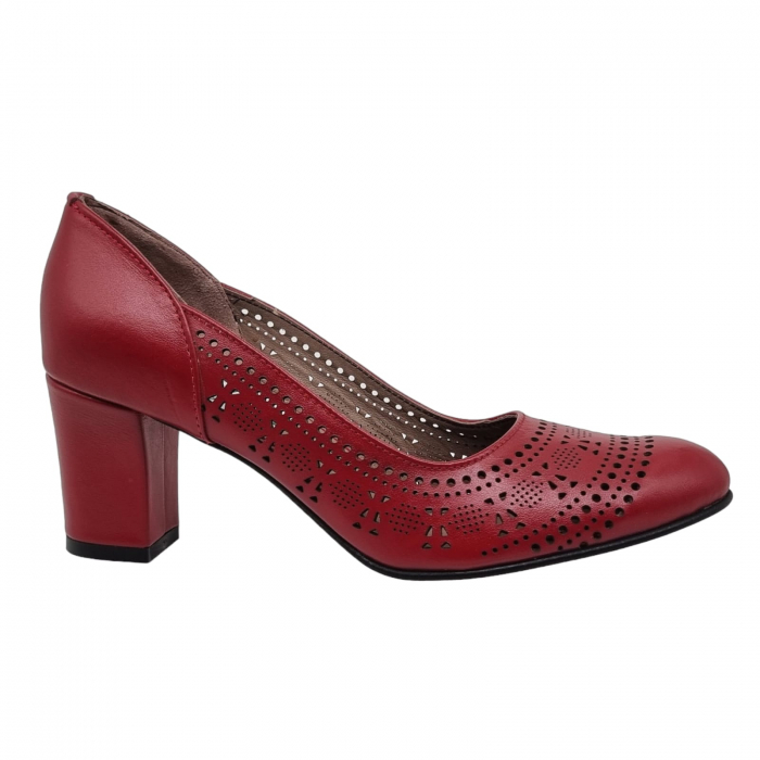 Pantofi Damă Eleganți Din Piele Naturală 16200 [18]