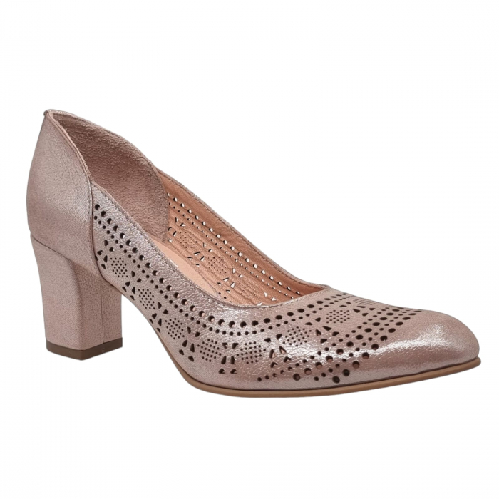 Pantofi Damă Eleganți Din Piele Naturală 16202 [8]