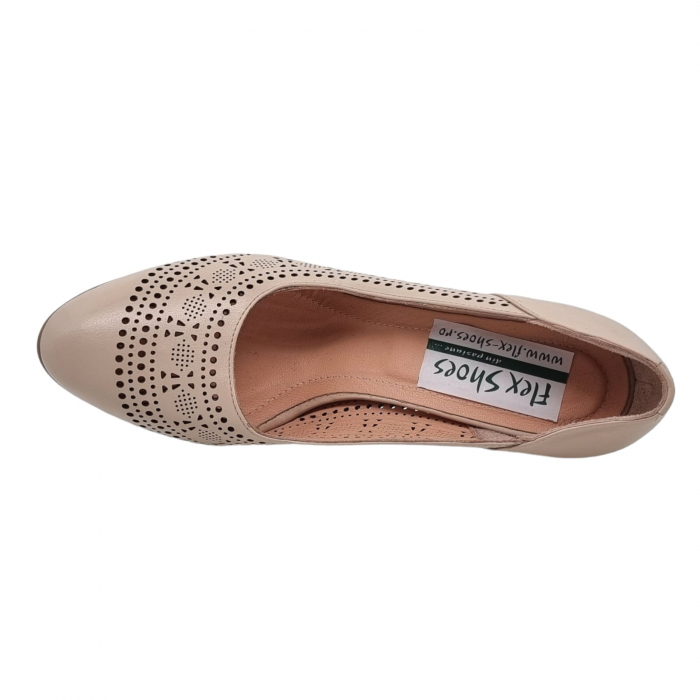 Pantofi Damă Eleganți Din Piele Naturală 16203 [4]