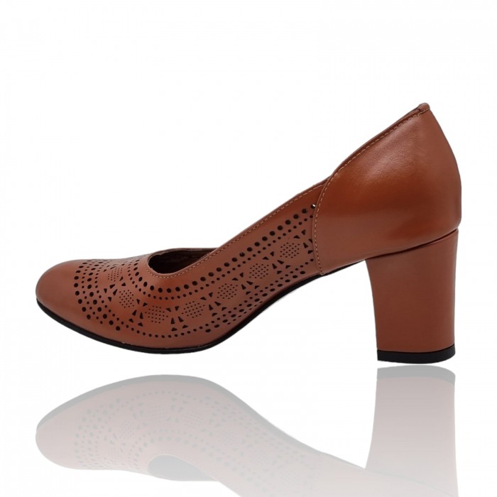 Pantofi Damă Eleganți Din Piele Naturală 16204 [2]