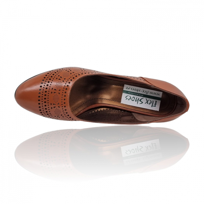Pantofi Damă Eleganți Din Piele Naturală 16204 [4]