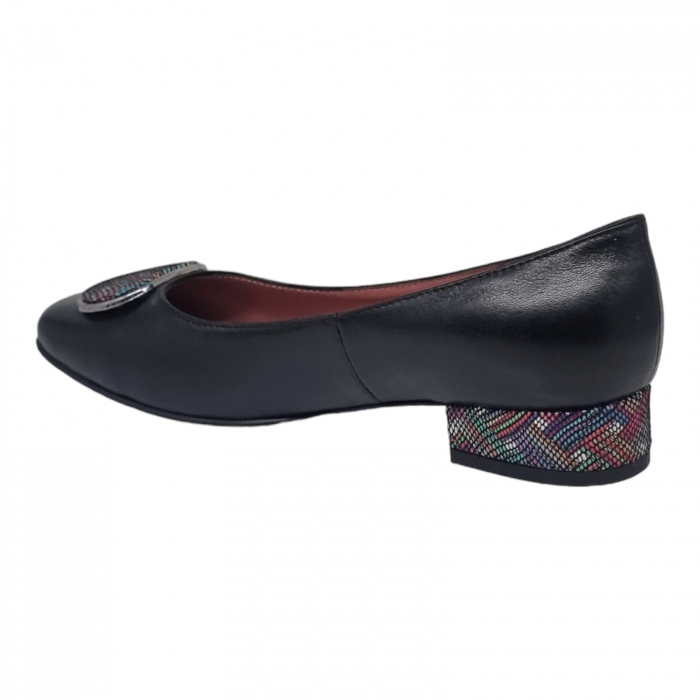 Pantofi Damă Eleganți Din Piele Naturală Neagră 16253 [10]