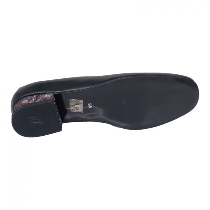 Pantofi Damă Eleganți Din Piele Naturală Neagră 16253 [11]