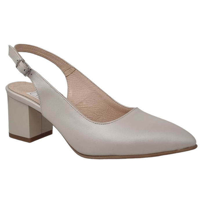 Pantofi Damă Eleganți Din Piele Naturală 16301 [10]