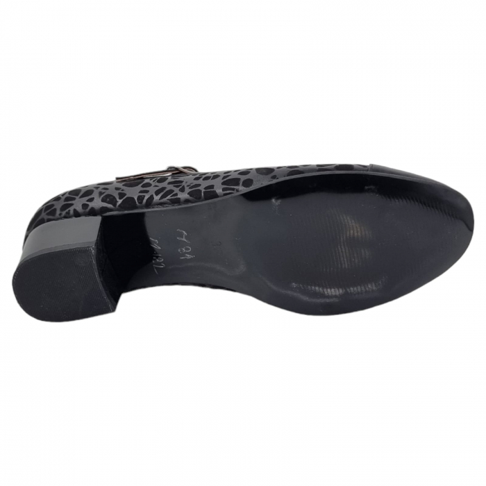 Pantofi Damă Eleganți Din Piele Naturală Neagră 3196 [14]