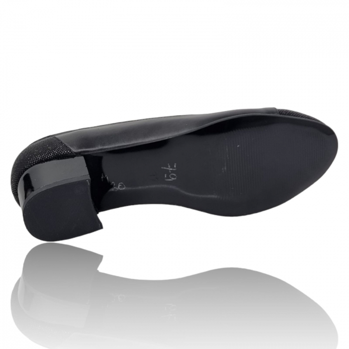 Pantofi Damă Eleganți Din Piele Naturală Neagră 3208 [6]