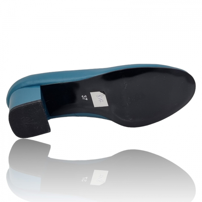 Pantofi Damă Eleganți Din Piele Naturală Blue 3238 [8]