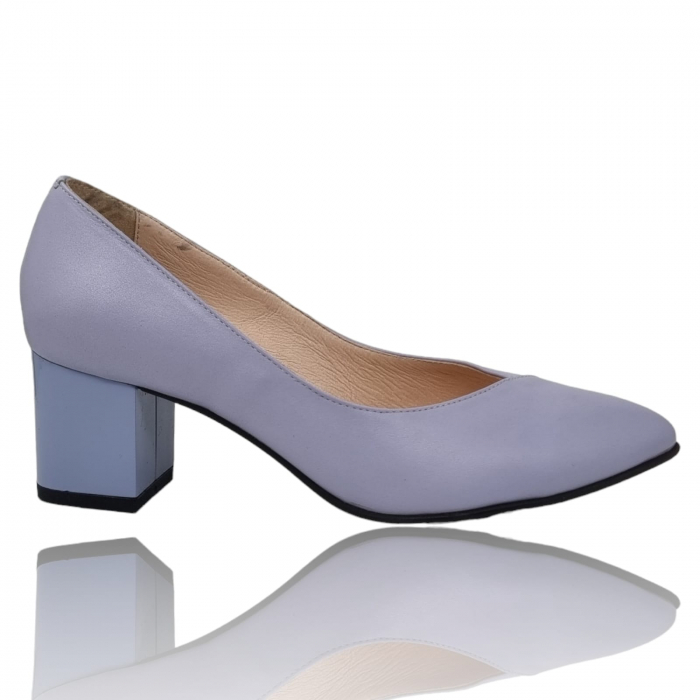 Pantofi Damă Eleganți Din Piele Naturală Lila 3243 [1]