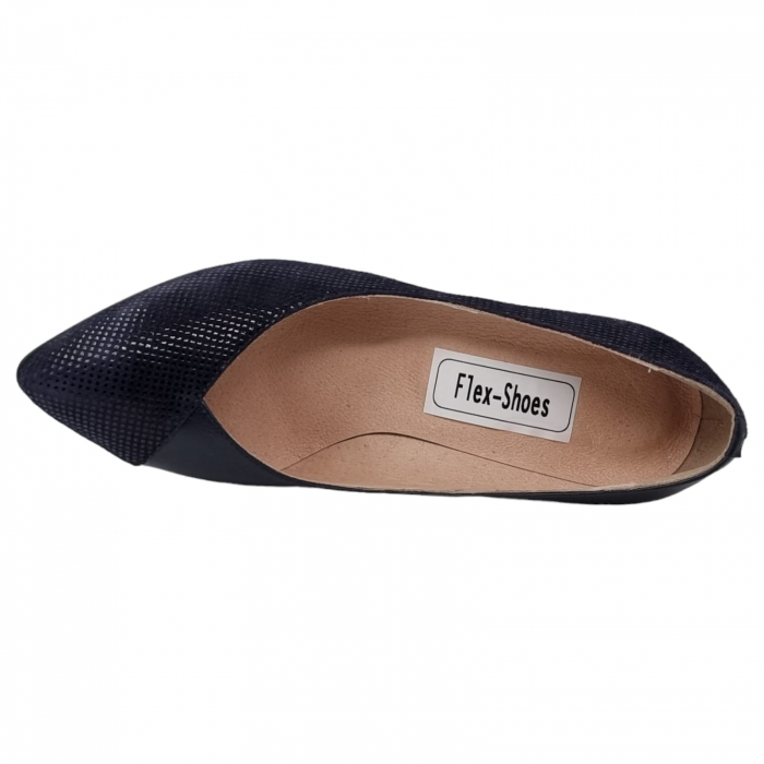 Pantofi Damă Eleganți Din Piele Naturală Neagră Glit 3244 [10]