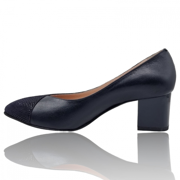 Pantofi Damă Eleganți Din Piele Naturală Neagră Glit 3244 [2]
