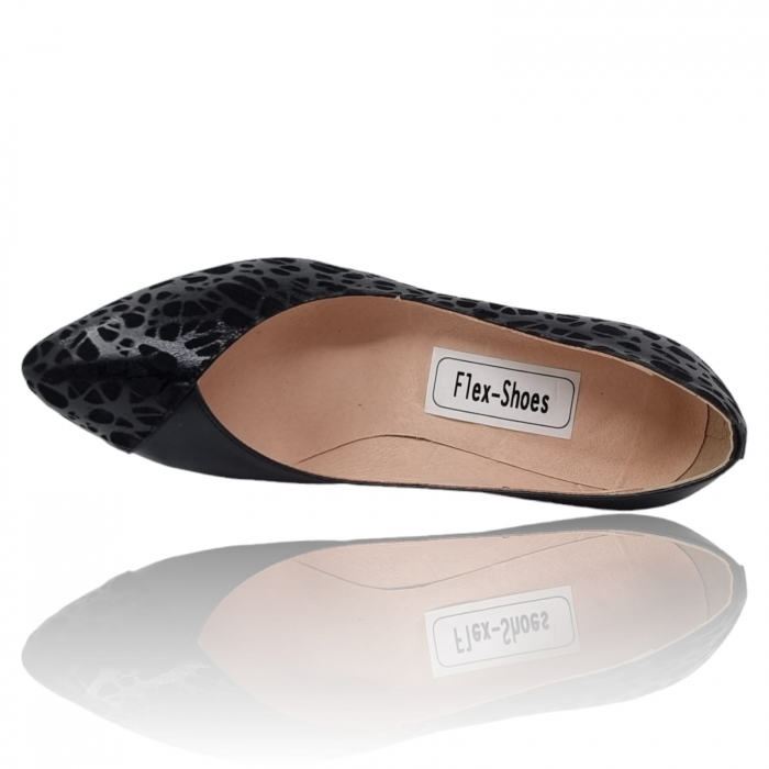 Pantofi Damă Eleganți Din Piele Naturală Neagră Imp 3245 [5]