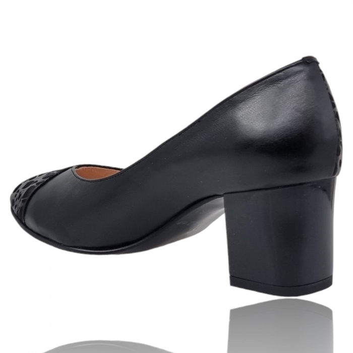 Pantofi Damă Eleganți Din Piele Naturală Neagră Imp 3245 [4]