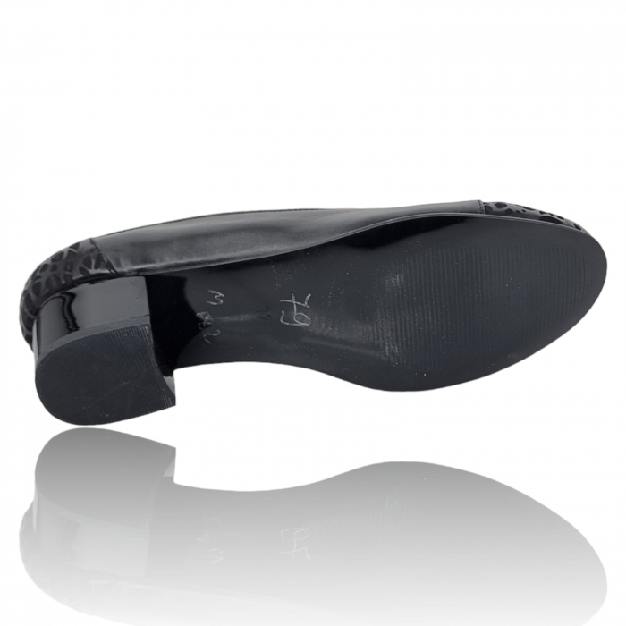 Pantofi Damă Eleganți Din Piele Naturală Neagră 3259 [7]